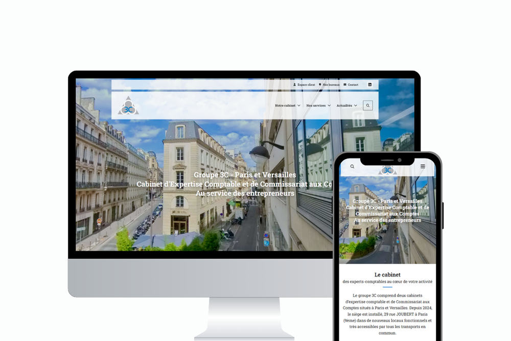 Nouveau site groupe 3C